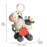 *Itzy Ritzy Link & Love Teething Activity Toy - Carmen the Cow